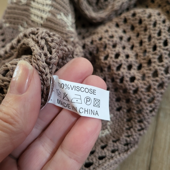 Boho Crochet Beach Tote Bag Flower Pattern - Picture 4 of 4